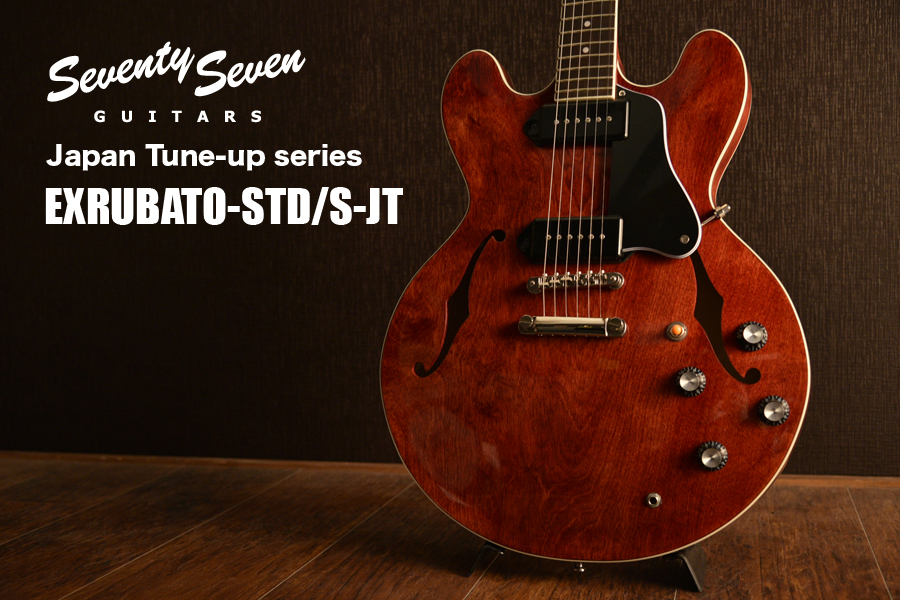 Equipped with P-90-Type pickups the new -EXRUBATO-STD/S-JT
