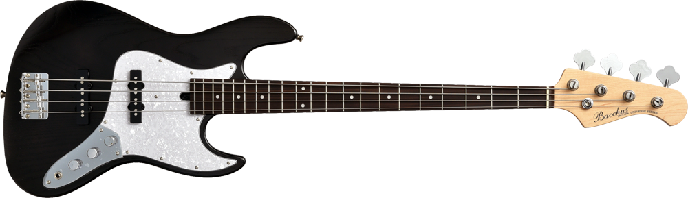 Bacchus bass WJB-400R-ASH BK-SM electric guitar Musical