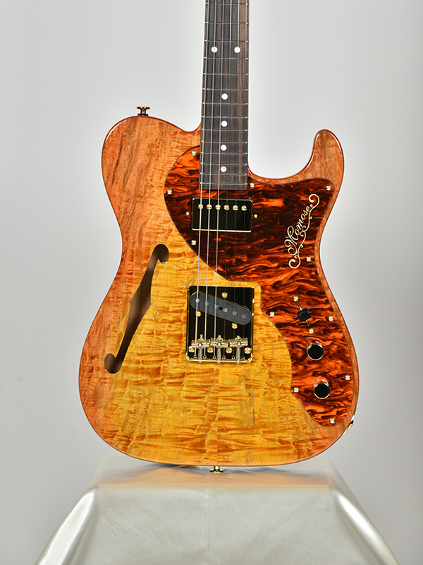 ★カスタム★Jim Baxter★10山★極美キルテッドメイプル＆美ココボロ★ MT-Hollow-Premium/EM #17294 | Deviser ｜株式会社ディバイザー｜長野